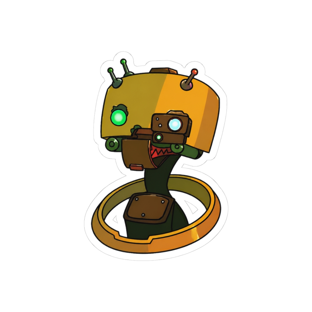 Deadlock Bebop Gaming Action Sticker - Official stickers merchandise