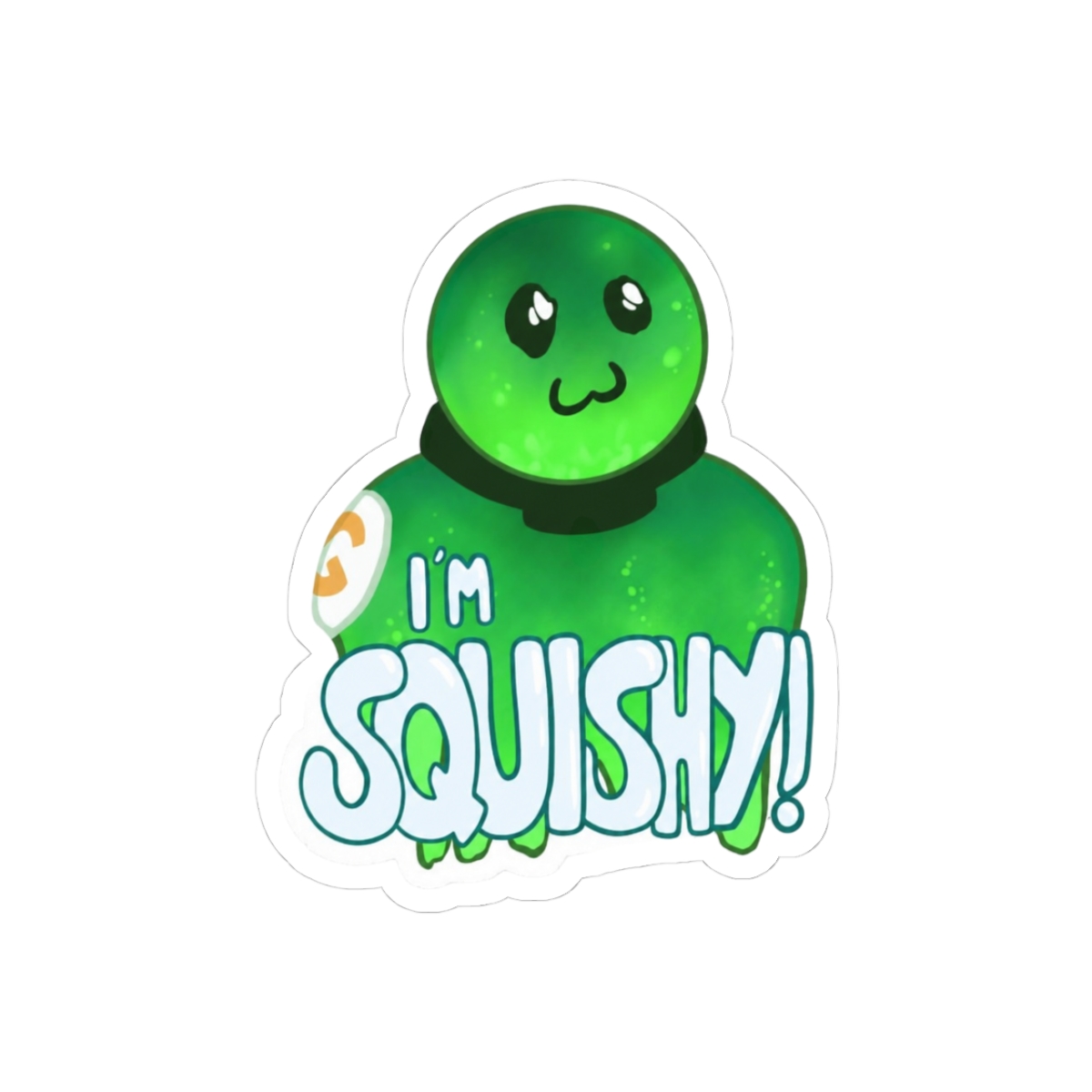 Deadlock Viscous I'm Squishy! :3 Cute Gaming Sticker - Official stickers merchandise