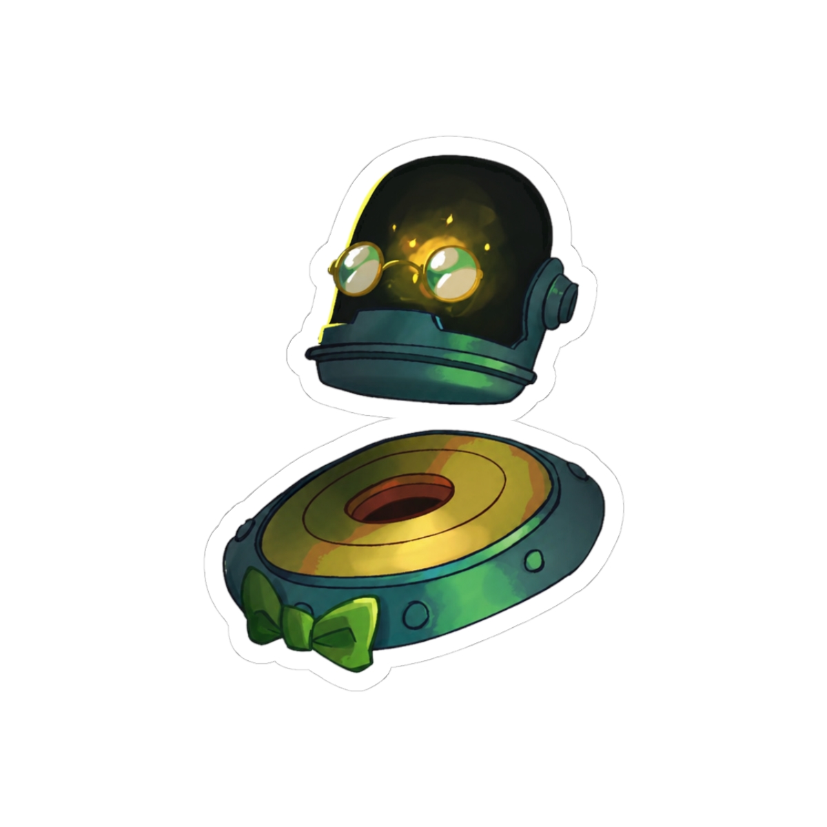 Deadlock Dynamo Bold Energy Dynamic Gamer Sticker - Official stickers merchandise