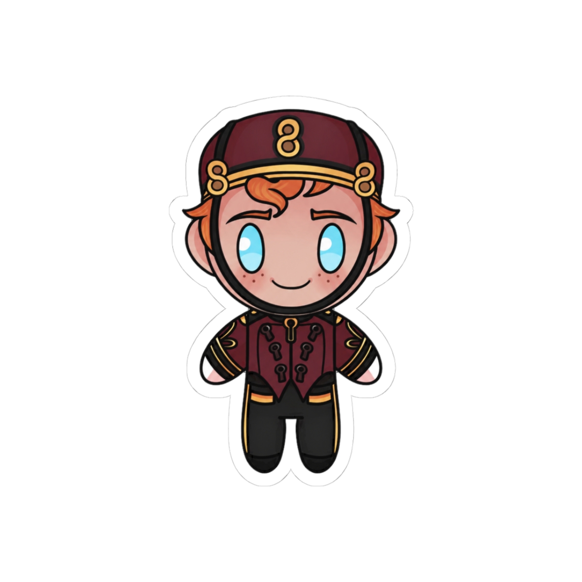 Mini Doorman Cute Charm Vintage Tip Sticker - Official stickers merchandise