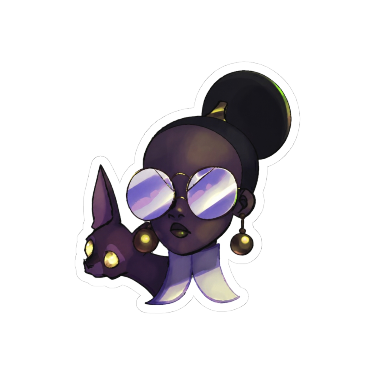 Deadlock Calico Cat Gaming Fandom Sticker - Official stickers merchandise
