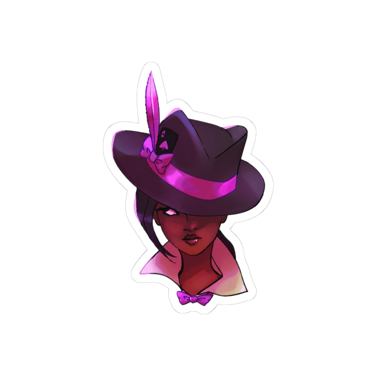 Deadlock Wraith Ghostly Gamer Sticker - Official stickers merchandise