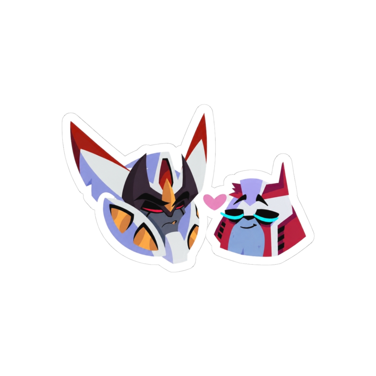 RatchLock Pastel Stylized Lock Cute Whimsical Sticker - Official stickers merchandise