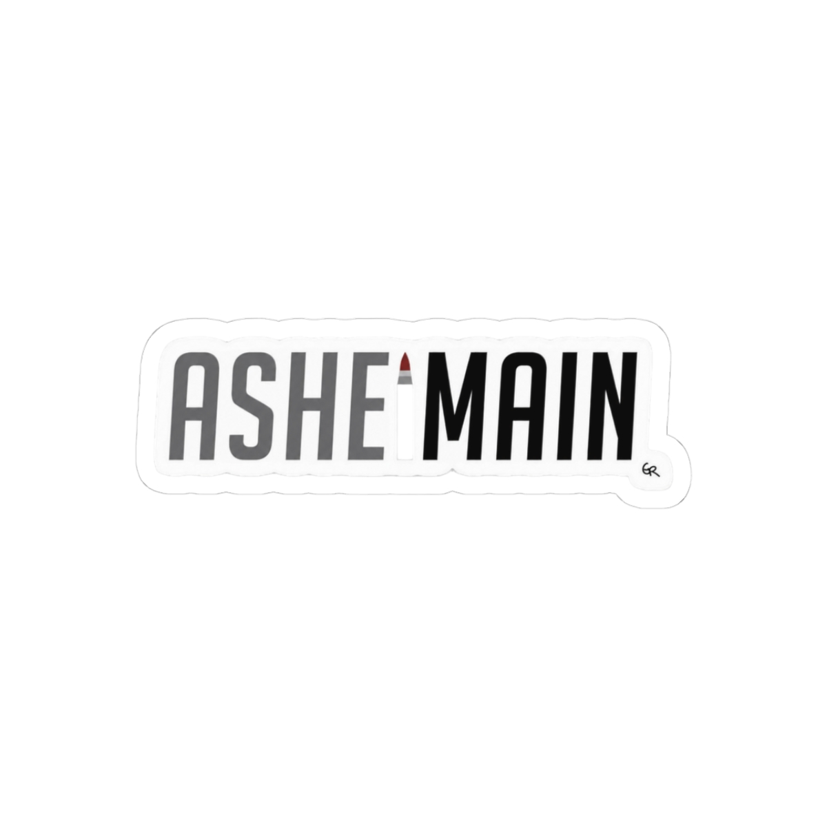 Ashe Main Overwatch Sharpshooter Sticker - Official stickers merchandise