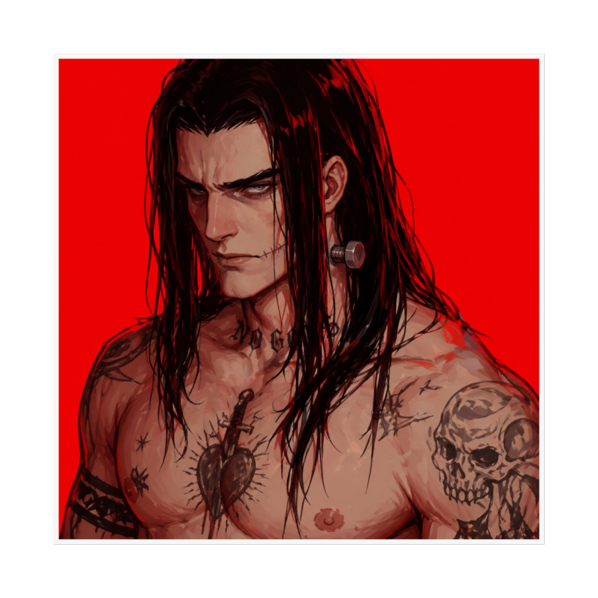 Victor (Deadlock) Art Print // Gamer, Anime Gifts // Valve // Wall Art - Official posters merchandise