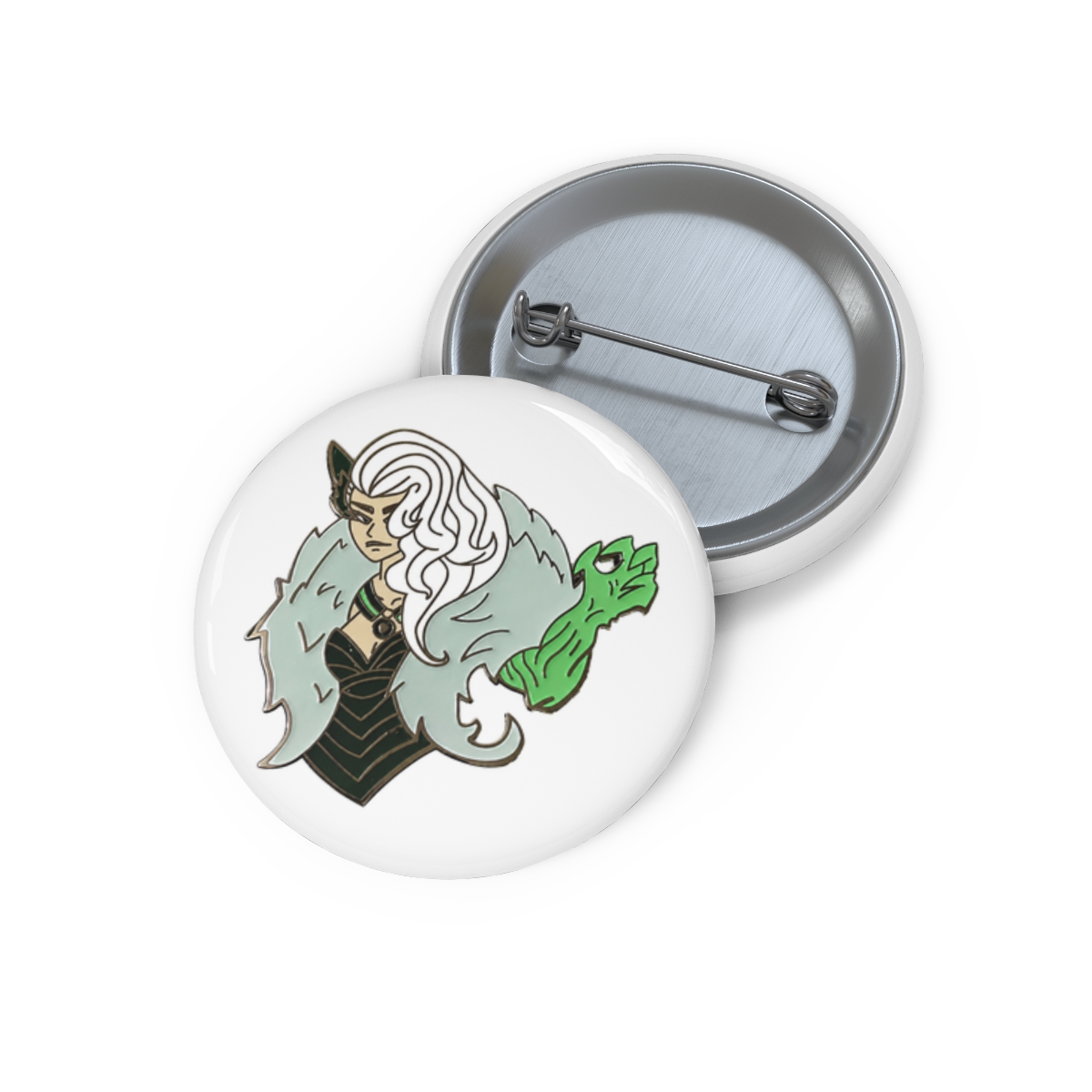 Lady Geist - Deadlock Hero Inspired Glow in the Dark Enamel Pin | Guest Artist - BunnyCoffin - Official Creator merchandise
