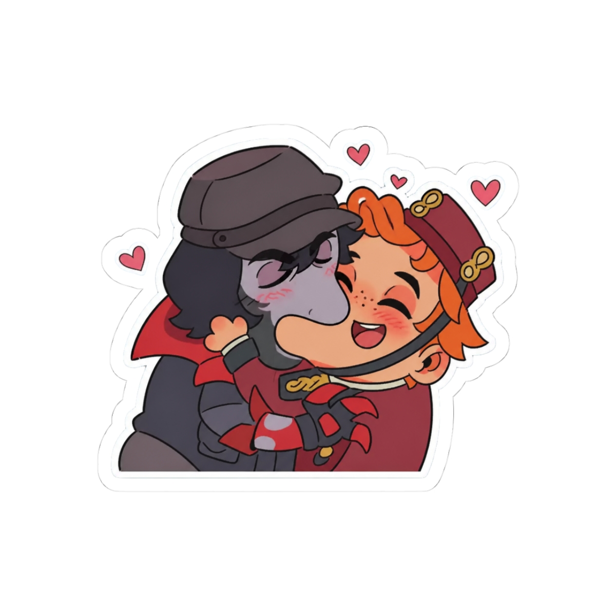 drifter doorman kiss (2.8" sticker) Sticker - Official stickers merchandise