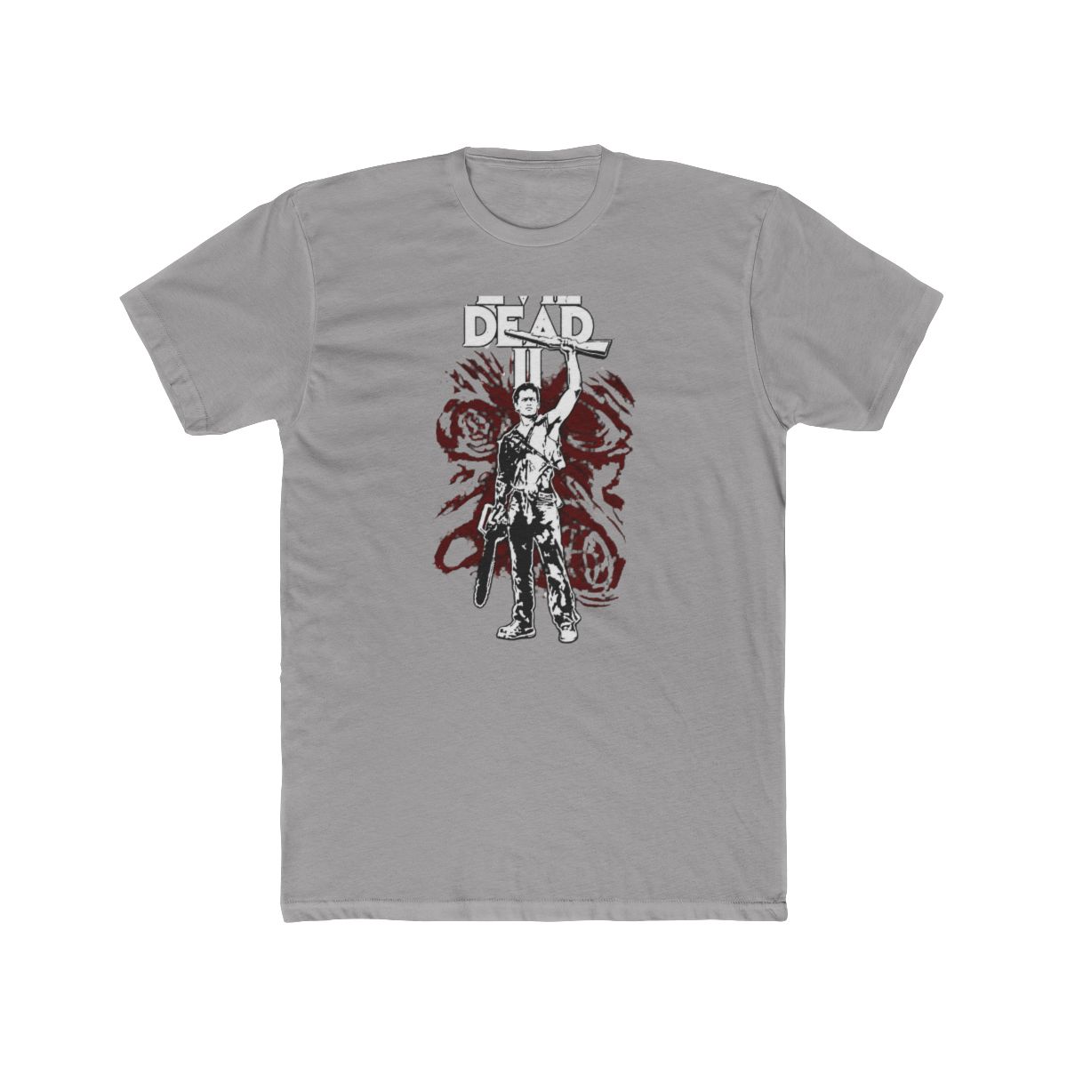 Evil Dead II Ash Williams Chainsaw Shotgun T Shirt - Horror Fan Gift - Official t-shirts merchandise