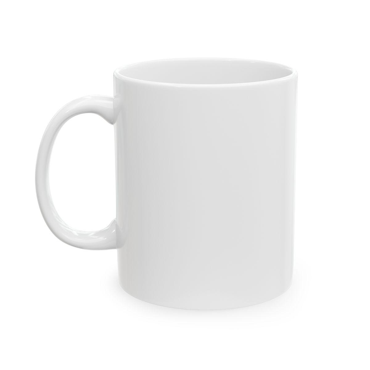 Quick View "They See Me Rollin" Black Glossy Mug - alternate angle 4, merchandise